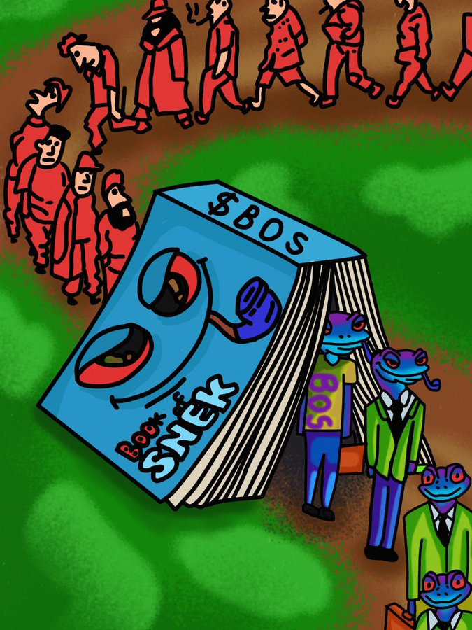 GM <a href="/snek/">Snek 🐍</a> <a href="/snekdotfun/">snek.fun</a> 

THIS IS EVERYONE AFTER READING THE BOOK OF SNEK.

GET TRANSFORMED TODAY.

SEND $BOS HIGHER!!

#Cardano