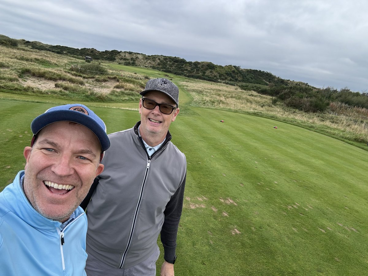 Great morning <a href="/royalstdavidsgc/">Royal St.David's GC</a> 👌🏴󠁧󠁢󠁷󠁬󠁳󠁿 Golf course in great nick… greens true #wegotawaywiththeweather ⛳️👊