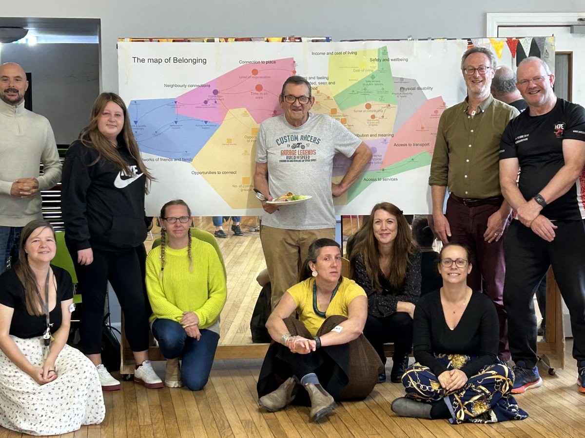 JonDingle01's tweet photo. Really productive morning spent with the Belong in Plymouth group today. We will all be spending the next 12 weeks going on a co production journey together to try to figure out how to make meaningful change within the communities of St Budeaux and Barne Barton. https://t.co/Ly7Q1X3lil