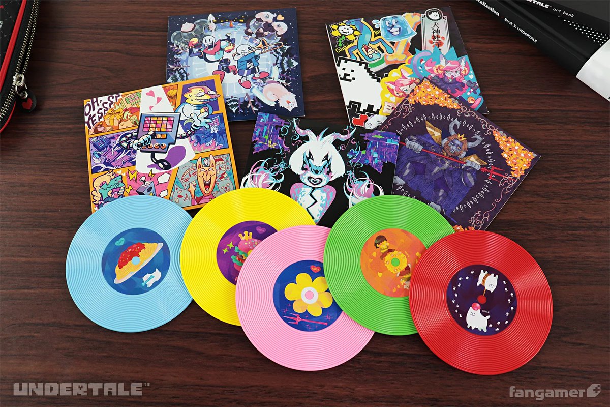 ?TGS先行販売商品紹介?⑤ 『UNDERTALE』の公式グッズ「レコード型 