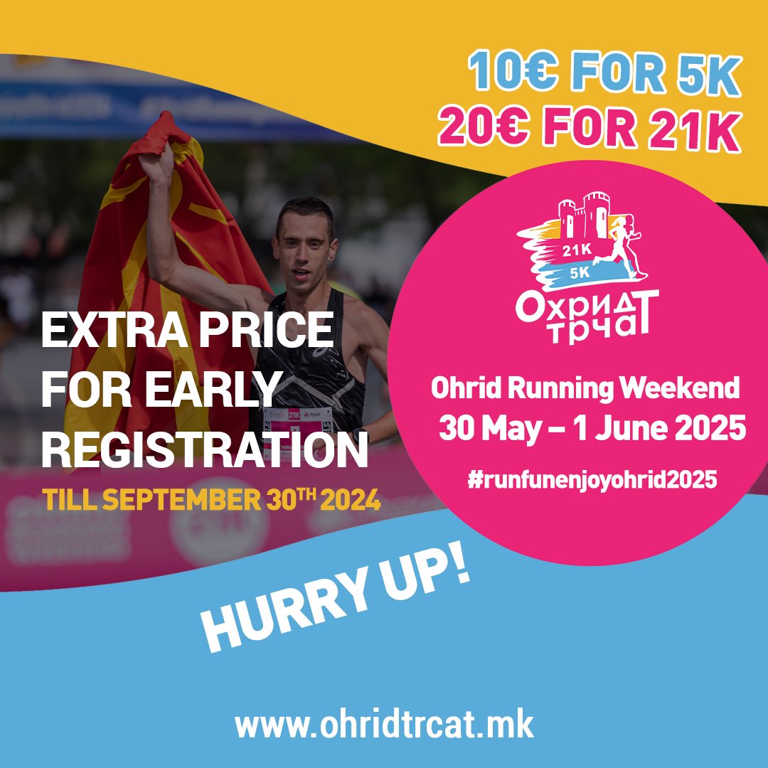 Ohrid running weekend (@ohridtrcat) on Twitter photo 