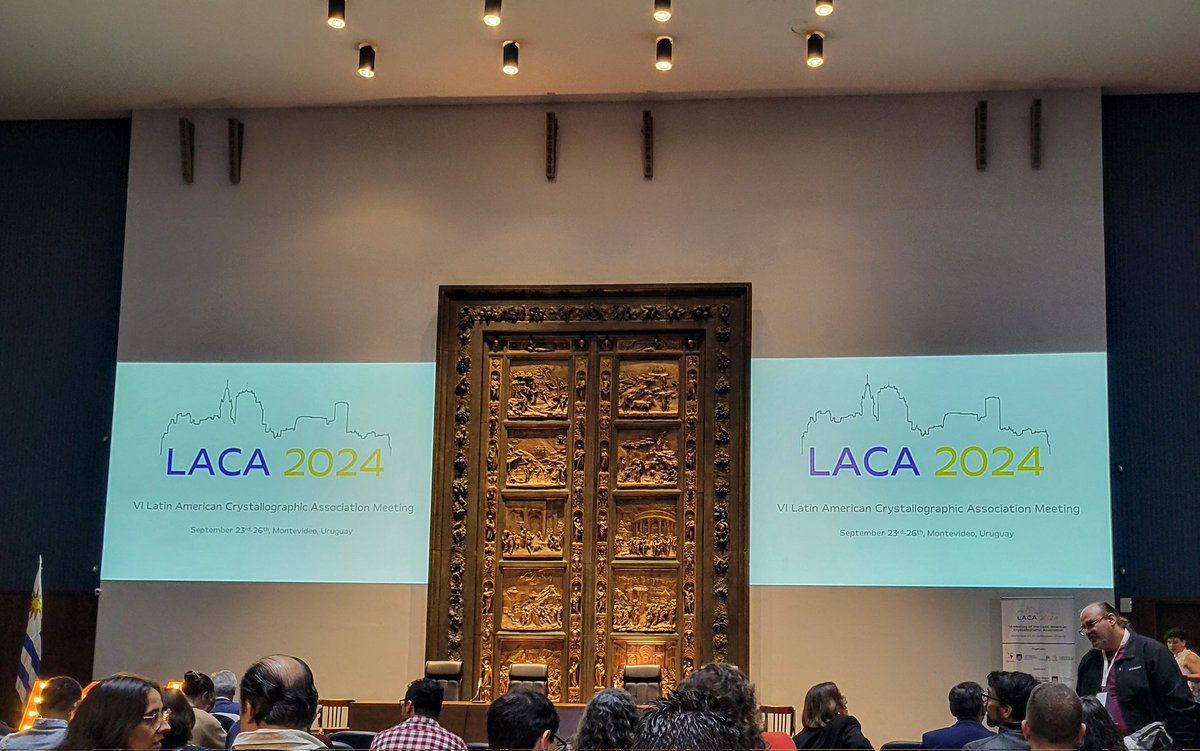 Incredible venue for <a href="/laca2024/">VI LACA Meeting</a>!  Day 1 has started. Thank you to <a href="/natiafailache/">Nati Alvarez</a>,  <a href="/leopoldosuescun/">Leopoldo Suescun (he/him/his)</a> and all memebers of the organizing committee for your hard work! <a href="/IUCr/">IUCr</a>