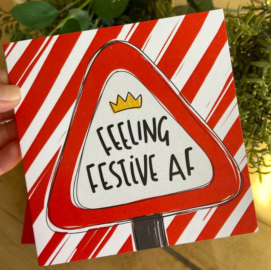 Christmas has landed on our Etsy store. Shop via link in bio. 

#festivefeels #feelingfestiveaf #festiveaf #festafcard #dandelionstationery #etsyseller #etsyuk #christmascards #xmascards #rudexmascards #etsycards