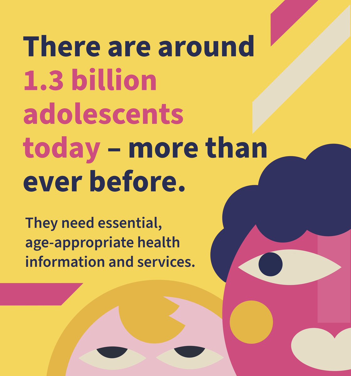 World Health Organization (WHO) (@who) on Twitter photo There are around 1.3 billion adolescents globally today – more than ever before.
As world leaders gather at the <a href="/UN/">United Nations</a> #SummitOfTheFuture, NEW research highlights critical health risks facing adolescents today bit.ly/3MWpPyO
#OurCommonFuture There are around 1.3 billion adolescents globally today – more than ever before.
As world leaders gather at the <a href="/UN/">United Nations</a> #SummitOfTheFuture, NEW research highlights critical health risks facing adolescents today bit.ly/3MWpPyO
#OurCommonFuture