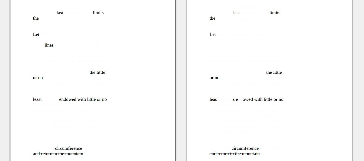 I'm working on a diffracted erasure which explores circularity in poetics and the need of many English lyric poems to go back where they came from, resolve their inciting impulse. If you have read/written anything similar I would appreciate hearing about it so I can steal from it