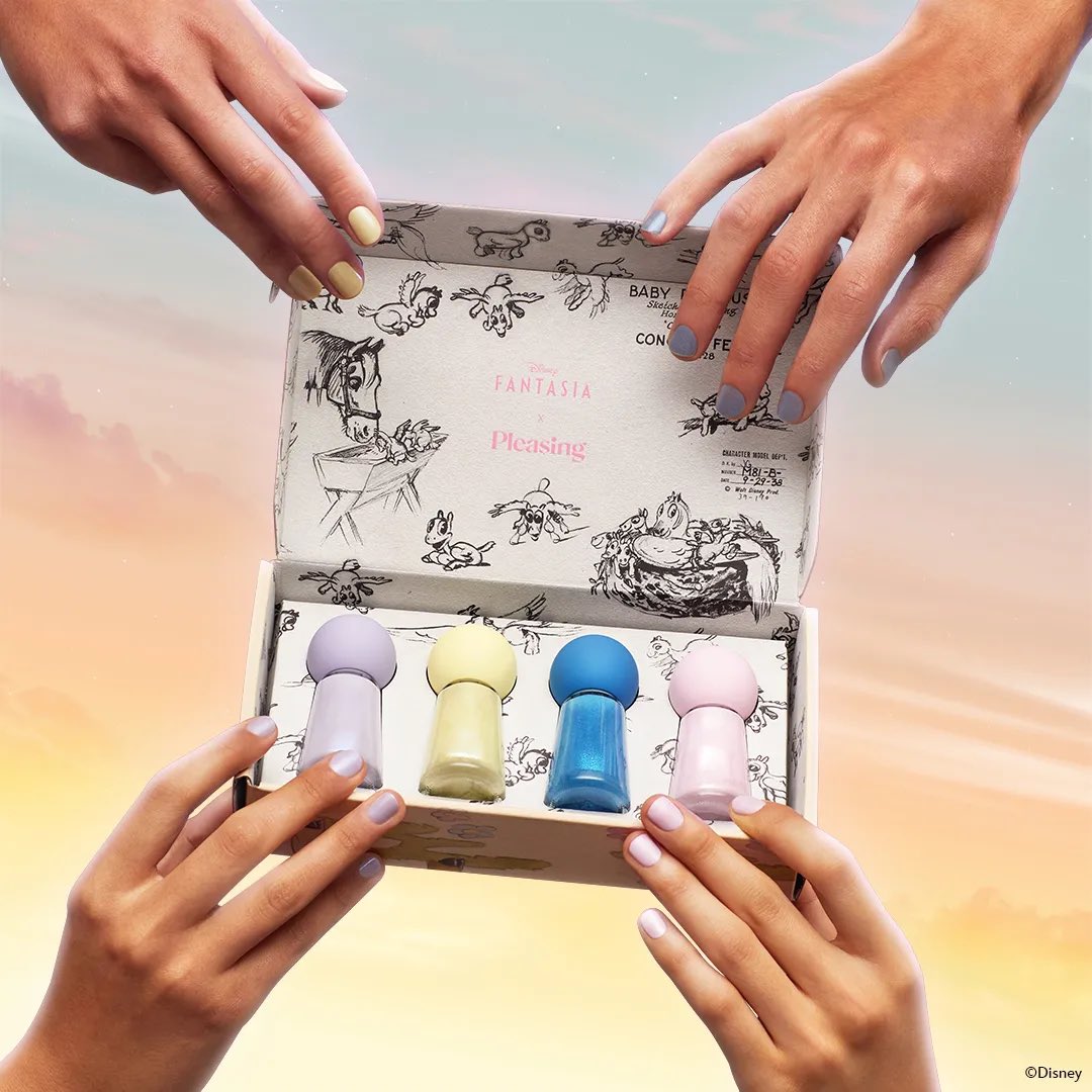 HS_News_'s tweet image. Disney x Pleasing 

“The partnership will roll out internationally on Oct. 4 on pleasing.com and disneystore.com with a prelaunch roll out taking place from Sept. 28 at select Disney stores and Pleasing pop-ups, such as Disney Springs in Orlando, Fla., and…