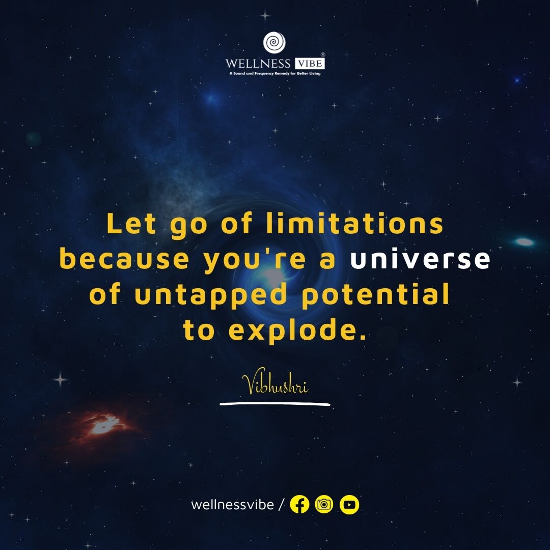 RiveshVade's tweet photo. Limitations arise from identifying with the body and mind. Release them to ignite your boundless potential!

#DNAactivation #DNARepatterning #NadaYoga #Vibhushri #dnahealing #DNAhealing  #LimitlessPotential #CosmicEnergy #TransformYourself https://t.co/pOjXm9iYHd