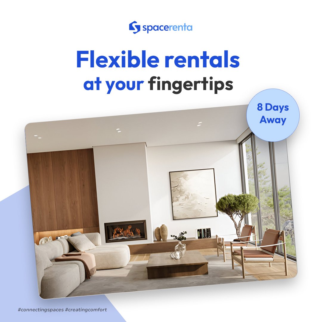 spacerenta's tweet photo. Life's unpredictable. Your rental options shouldn't be.
Need a space for a day, a month, or a year? Spacerenta gives you the freedom to rent on your terms.
From short-term stays to long-term leases, we're bringing flexibility to Nigerian rentals.
#CreatingComfort https://t.co/BpbOsndY0t