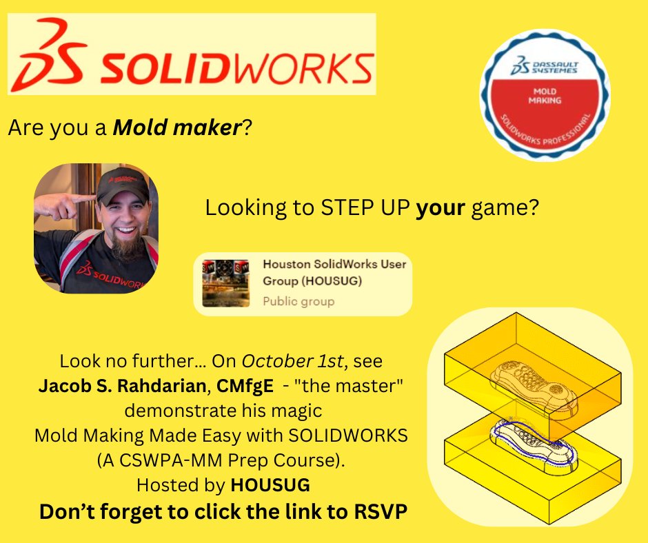 So excited to learn new techniques! Click the link below to RSVP to see this exciting presentation on October 1st!

meetup.com/houston-solidw…