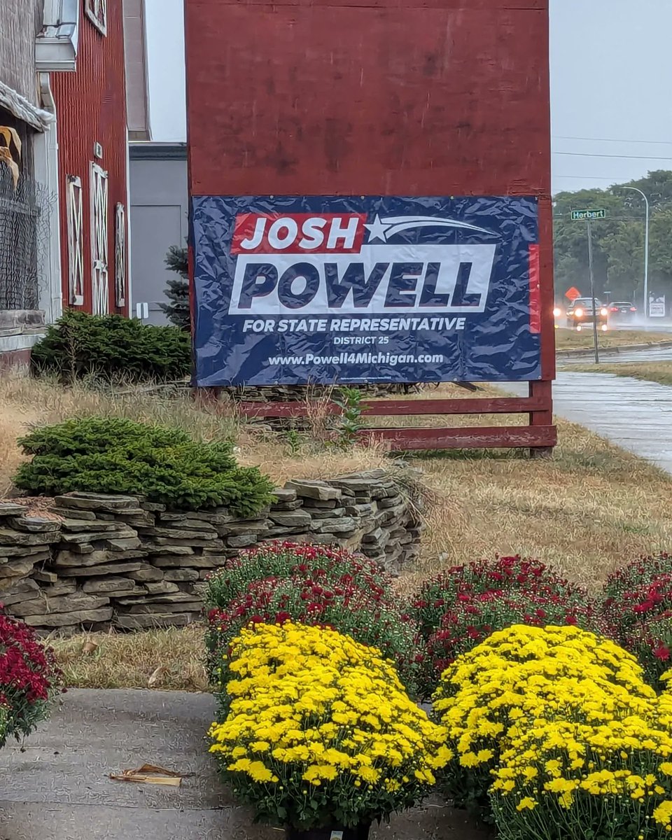 powell4westland's tweet photo. We got a big new supporter in Westland right on Ford Road. Let me know if you have seen this sign.
#Election2024 #TeamPowell #WestlandMi #Mi25 https://t.co/63pxeGfjAA