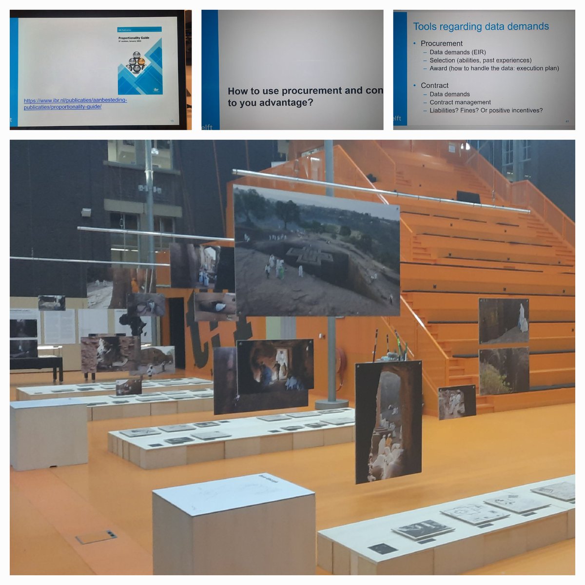 Again a day filled with lectures <a href="/BKTUDelft/">BK TUDelft</a> . This time about contracts and procurement and how to shape your project. Also a bit about data and BIM because colleague <a href="/DanielHall__/">Daniel Hall</a> presented on the topic and invited me to stay and participate a bit. Enjoyed it!