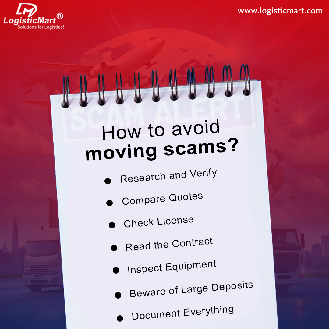 LogisticMart (@logisticmart) on Twitter photo #Shifting Alert! Look out for #movingscams to avoid all the unwanted surprises on the #moving date. Get relocated with #LogisticMart and safeguard your relocation from all the potential red flags.
#shiftingscams #shiftingservices #logisticssolutions #packersandmovers #Shifting Alert! Look out for #movingscams to avoid all the unwanted surprises on the #moving date. Get relocated with #LogisticMart and safeguard your relocation from all the potential red flags.
#shiftingscams #shiftingservices #logisticssolutions #packersandmovers