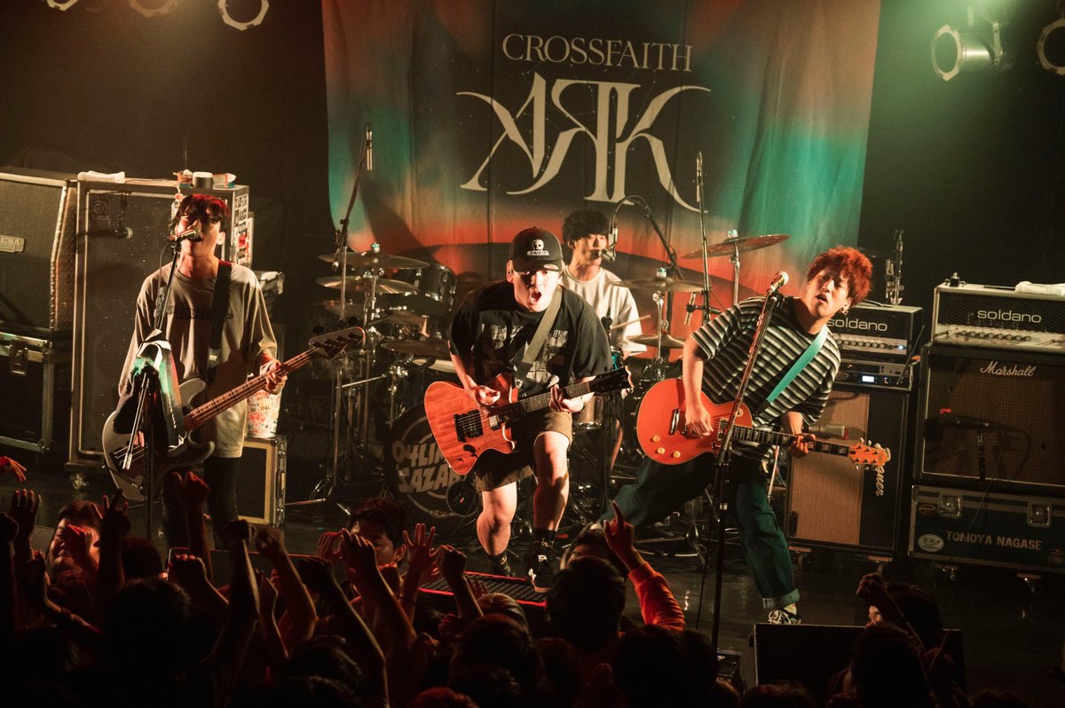 ライブ終了！】 □9/23(月) 熊本B.9 V1 『Crossfaith AЯK Japan Tour