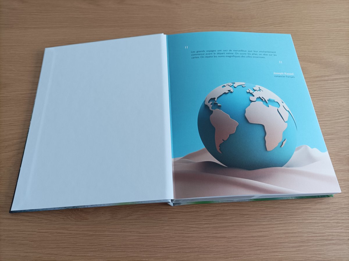 NGGraphisme's tweet photo. Réalisation d'un guide de voyage personnalisé il y a quelques jours. Ça donne envie de s'évader !
#Travelbook #Voyage #Vacances #LivrePhoto #Edition #InDesign #Graphisme #MiseEnPage https://t.co/AMXkplbYXD