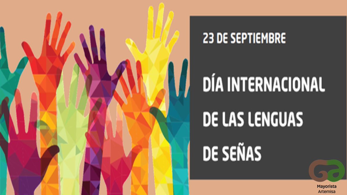 Día internacional de la lengua de señas #ArtemisaJuntosSomosMás #MayoristaArtemisa
<a href="/GrupoAlimentos/">Grupo de Alimentos</a>
<a href="/BetsyDazVelzqu2/">Betsy Díaz Velázquez</a>
<a href="/GladysArtemisa/">Gladys Martínez Verdecia</a>
<a href="/RicardoArtemisa/">Ricardo Concepción Rodríguez</a>
<a href="/Yuri2024072/">Yuri Belén Ramírez</a>
<a href="/ELeyva63647/">Viceintendente SAB</a>
<a href="/ComCAMSAB/">Jefe comunicadores SAB</a>
<a href="/ComunicadoraArt/">Comunicadora CAM</a>