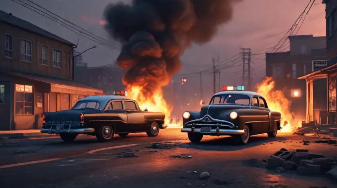 grandgangstaci's tweet image. What do you think is happening in this scene?

Share your theories below.

#GrandGangstaCity #ShareyourThoughts