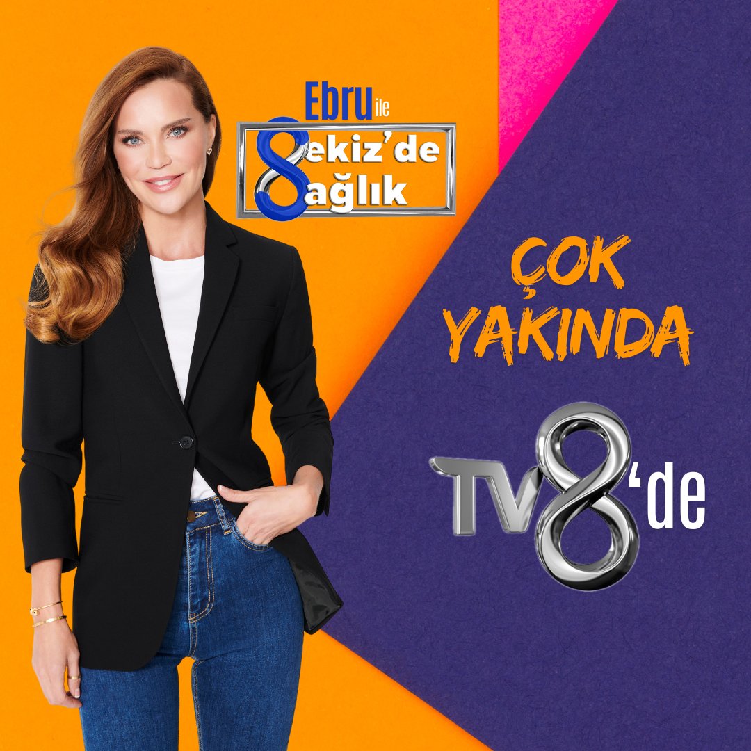 Sağlık, estetik ve güzellik alanlarında en güncel konular ve uzman konuklar bu programda! 
Ebru Şallı’nın sunumuyla “Ebru ile Sekiz’de Sağlık” çok yakında TV8’de sizlerle🤩