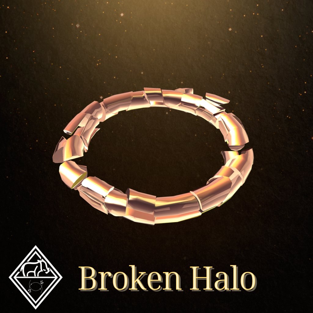 Wild_shop3D's tweet photo. [Broken Halo]の販売開始します

頭の上や角、腕など好みのパーツへ使用できる
ヘイローでございます、
アニメーションがループするように設定されています
詳しい内容はブースをご覧ください。

booth:
https://t.co/OKp7UEA1b0

#booth_pm 
#VRChat 
#Wild_shop https://t.co/x6tGUtyfs6