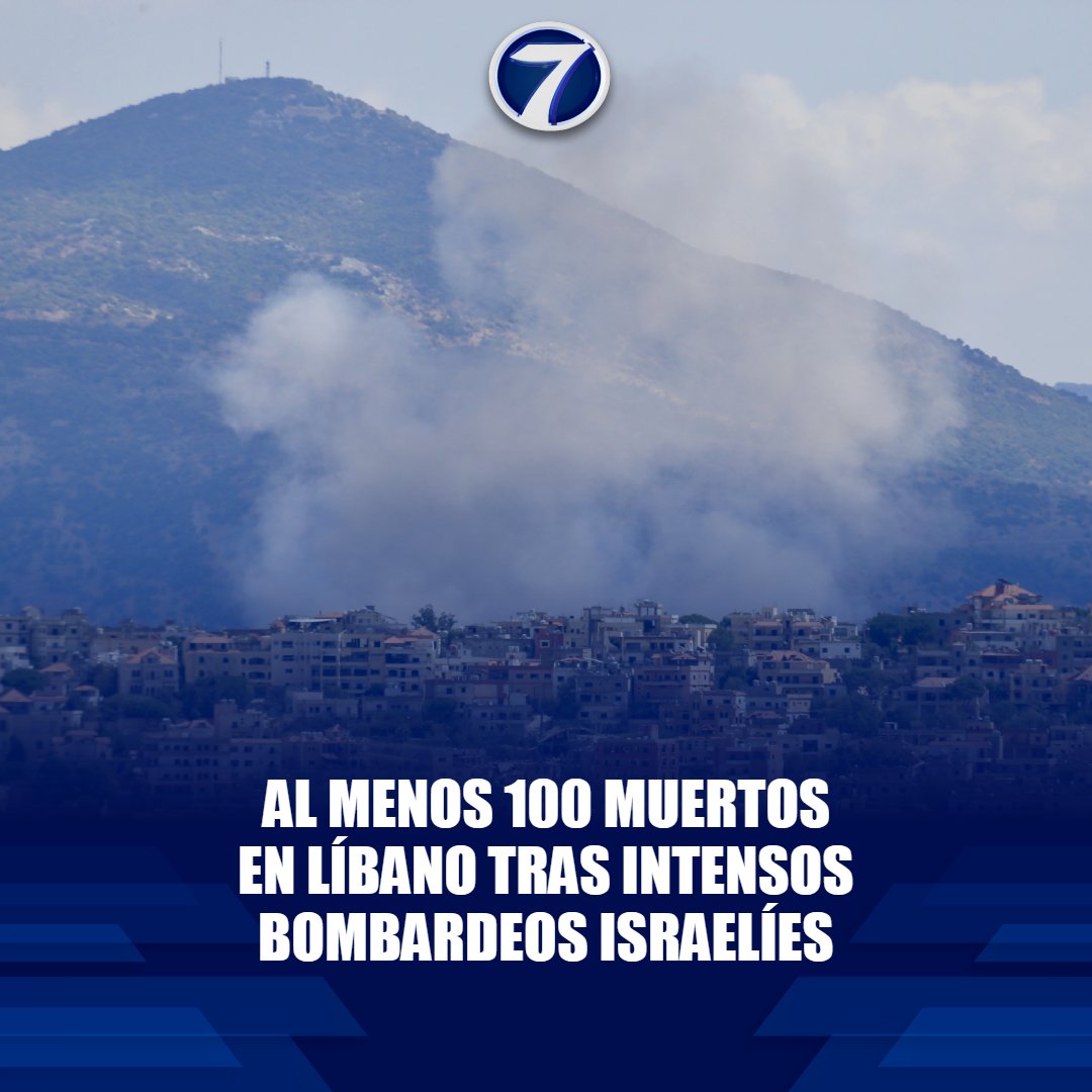 Noti7Guatemala's tweet image. 🚨 Muchos #muertos en #Líbano tras intensos #bombardeos israelíes ➡ bit.ly/3MU4PJ6