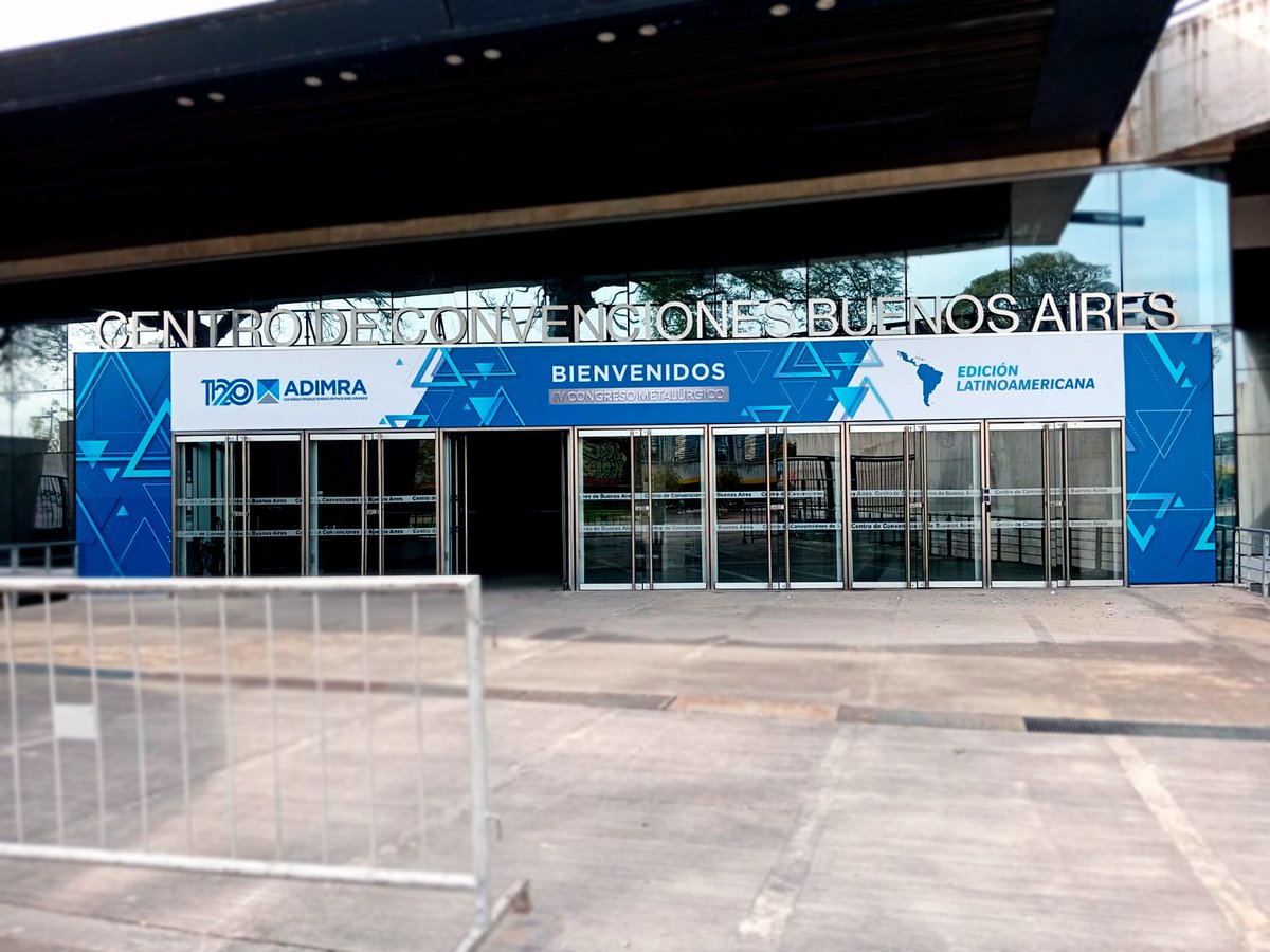 planPeZ's tweet photo. IEventos I
Nuevamente presentes en CEC con todo nuestro aporte para el IV Congreso Metalúrgico Edición Latinoamericana, organizado por ADIMRA - Asociación de Industriales Metalúrgicos de la República Argentina en celebración de su 120° aniversario.
#somosplanpez https://t.co/OpvlMFgdd7