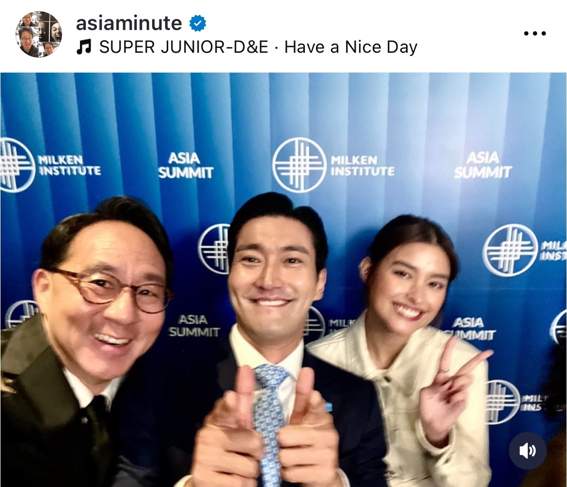 CurtisSChin's tweet photo. Tweeps &amp; #Titans 🔱:
A little more #Siwon-#LizaSoberano for your feeds. From @MilkenInstitute Asia Summit 2024. Shining examples of using their #platformsforgood

📸: https://t.co/eWE21leejq

Video: https://t.co/r5Rkj0GzMv On Investing in Children as a Pathway to Global Progress. https://t.co/Nd7bXWreQc