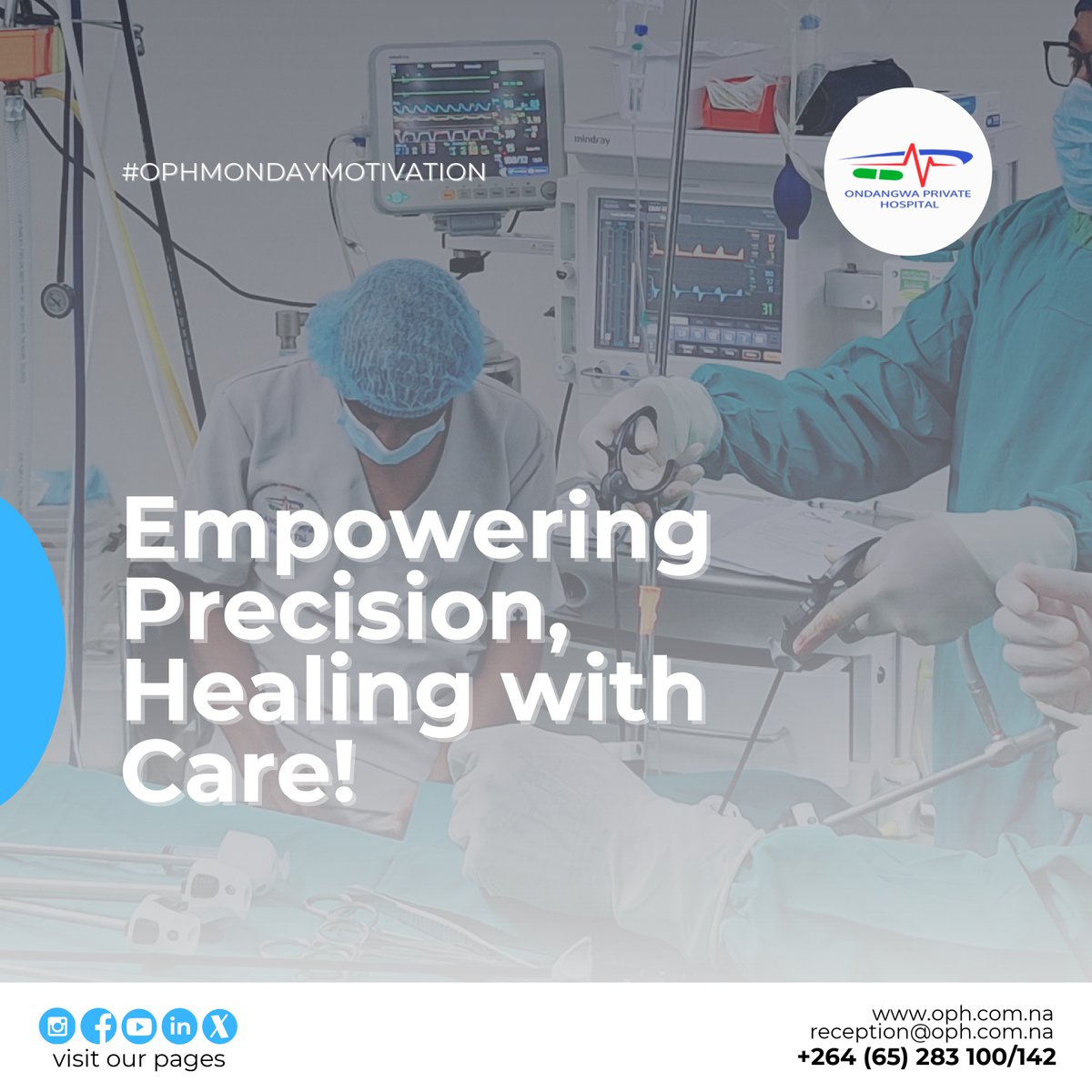 oph_nam's tweet image. With every step we take in laparoscopy, we’re not just performing surgeries; we’re empowering healing ✨!

#OPHNamibia #Namibia #HealingWithCare #laparoscopy