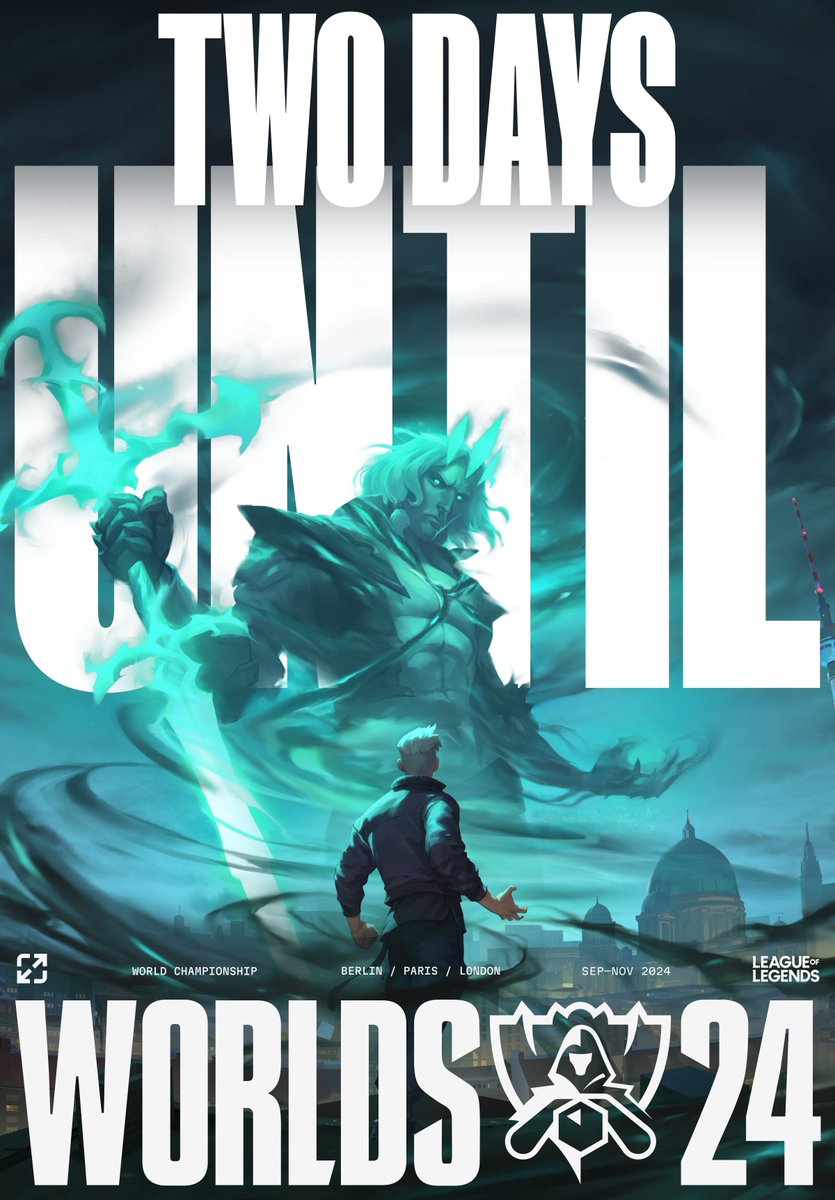 TWO. MORE. DAYS. #Worlds2024