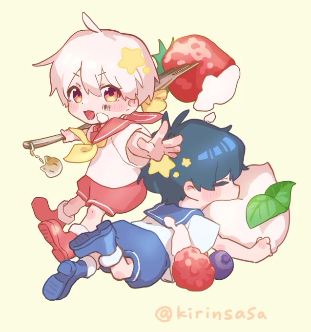 忙しくて二次創作描けてませんが生きてます 再掲!!