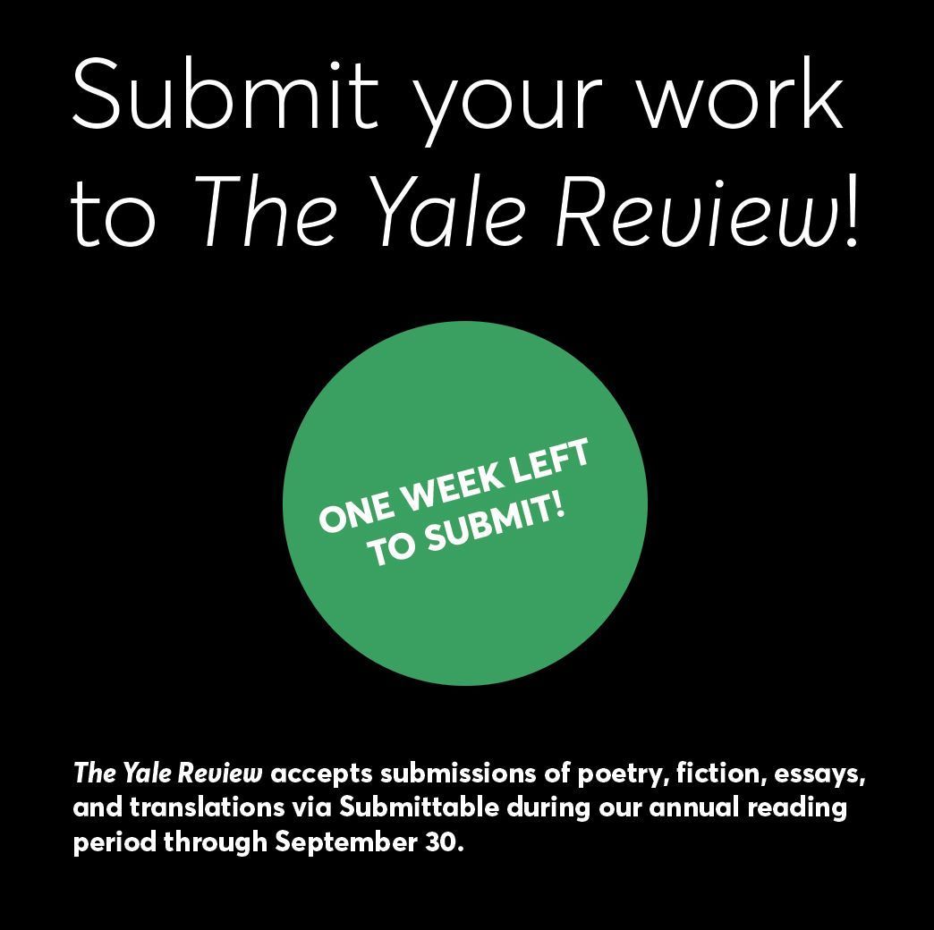 The Yale Review tweet media