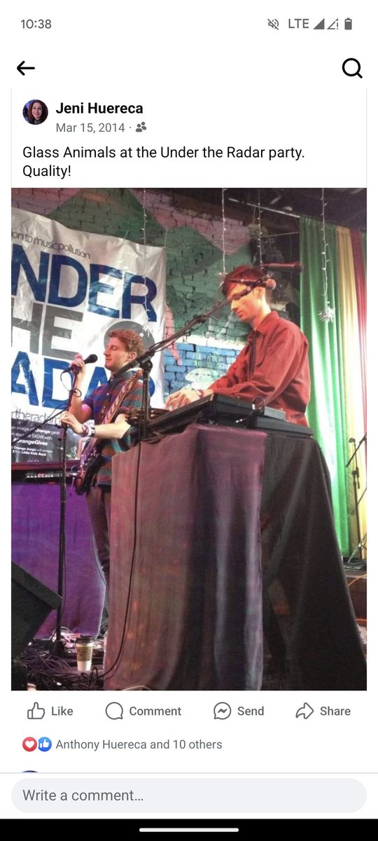 jenig77's tweet photo. @GlassAnimals not sure if this was your first Texas show, but I was there at one of the first: Flamingo Cantina SXSW 2014. Then your biggest ATX headliner last night - AMAZING!!! https://t.co/PUNv8Ja0ni