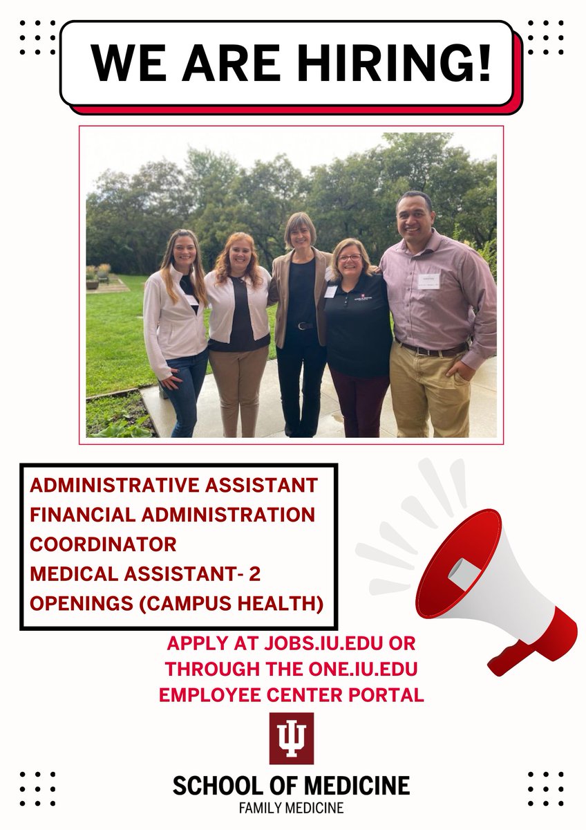 Dept of Family Medicine at IU School of Medicine tweet media