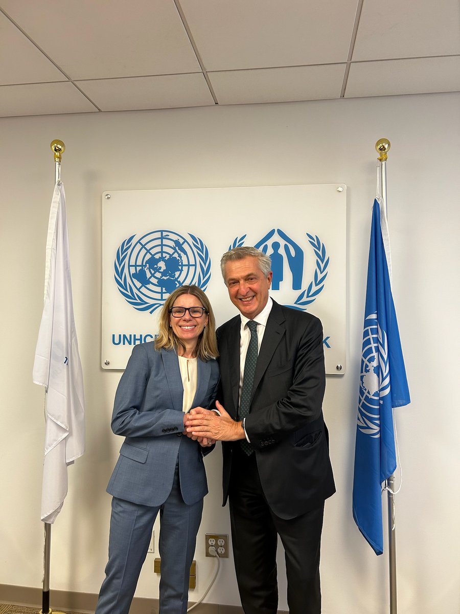 Anna Bjerde (@bjerde_anna) on Twitter photo When it comes to mobilizing the world for the most vulnerable, every voice counts.
<a href="/FilippoGrandi/">Filippo Grandi</a> has certainly been using his, tirelessly advocating for #IDA21!
Today, we discussed our strong partnership in advancing the needs of refugees & host communities.
#UNGA79 When it comes to mobilizing the world for the most vulnerable, every voice counts.
<a href="/FilippoGrandi/">Filippo Grandi</a> has certainly been using his, tirelessly advocating for #IDA21!
Today, we discussed our strong partnership in advancing the needs of refugees & host communities.
#UNGA79