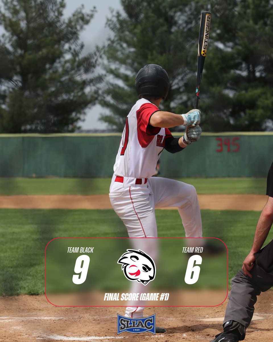 Team Black Takes Game #1 

Medrano 2-4 2B 2RBI’s 💣
Lozano 2-3 2B 3RBI’s 

🦫🪓