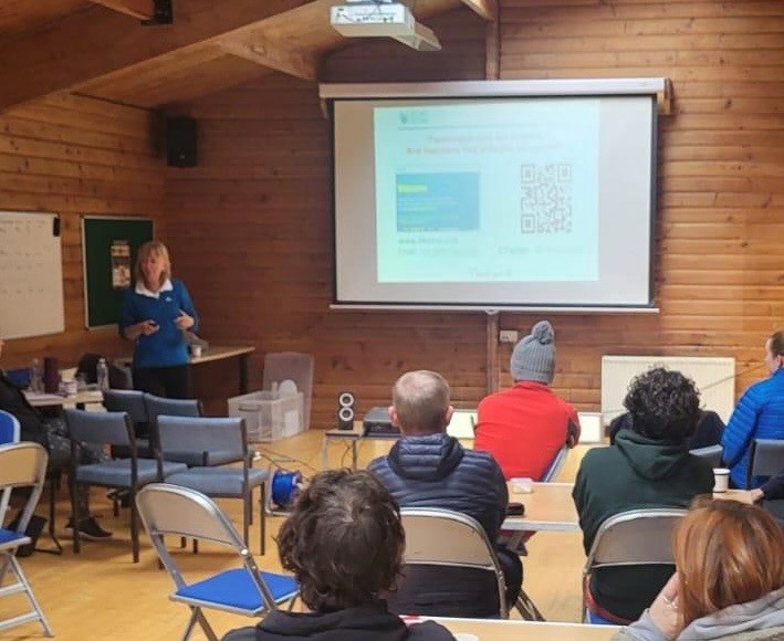 LifelinesScot's tweet photo. Eliz (Lifelines) joined emergency service families at the @999_reset weekend near Aviemore.  A great opportunity to share our messages &amp; network in the outdoors.  Thank you to all involved 😀. Great example of Support from colleagues, family and friends (https://t.co/NuwHEvuY9H) https://t.co/8eCpd5ICYh