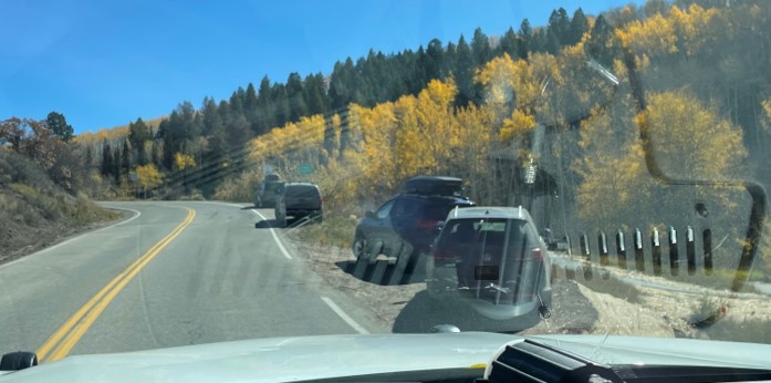 The recent snowfall has jumpstarted Snowmass Village's leaf-peeping season!

Whether you're enjoying the leaves or attending one of our special events, please pay attention to all parking signage on our road. Park in designated areas only, please!