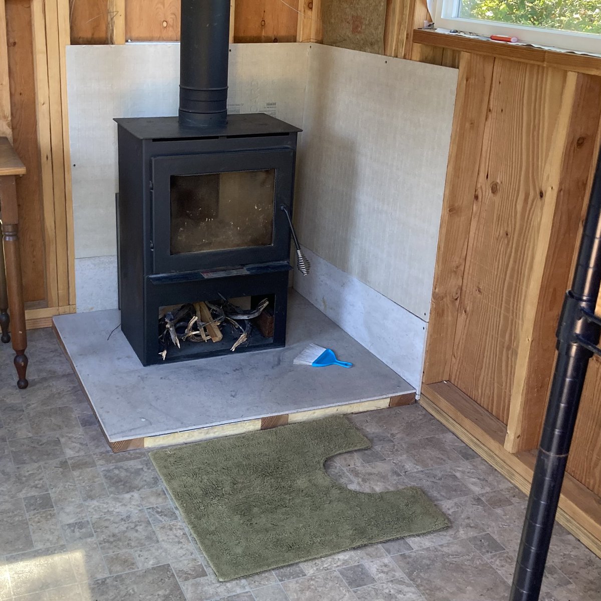 Our rug really ties the room together