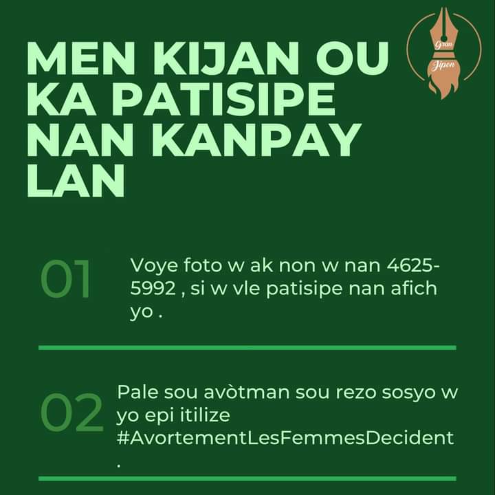 Dépenaliser l'avortement,c'est respecter le droit de décider *Nous voulons le droit de décider* 💜🧡💚♀️
#avortementlesfemmesdécident #granjipon