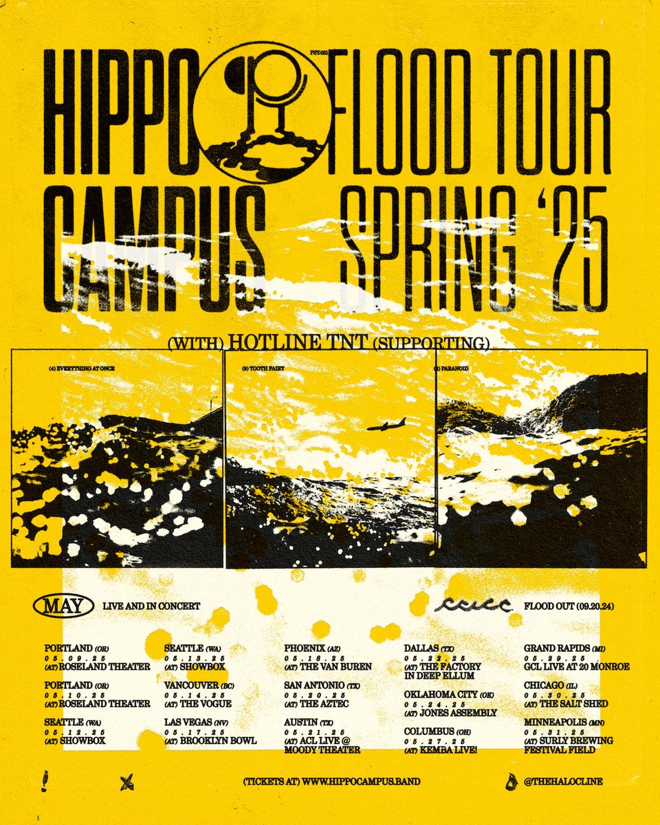tix for all 2025 tour dates are avail now at hippocampus.band 🌊