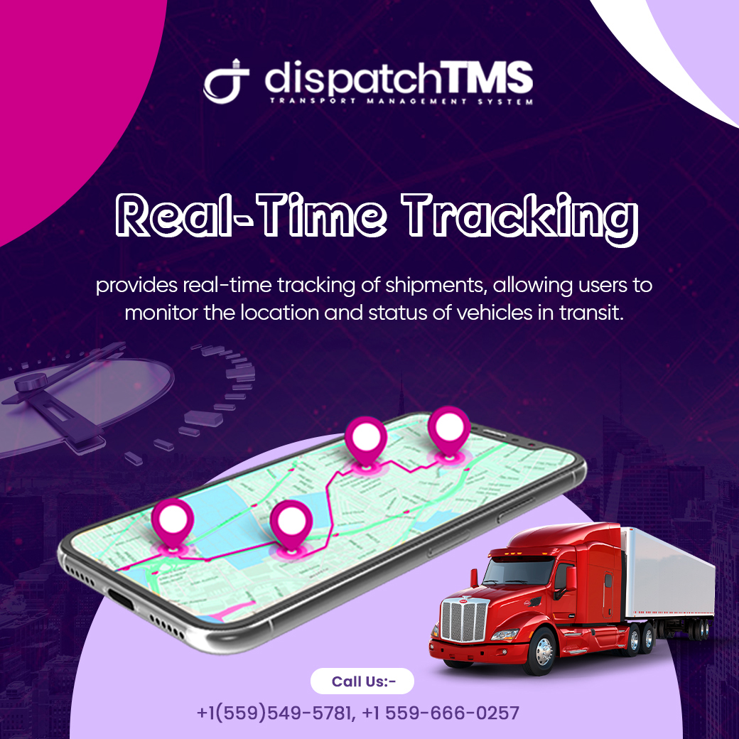 dispatchtms's tweet image. Dispatch TMS software offers real-time tracking features designed to give users continuous visibility into their fleet and loads.

dispatchtms.com

#dispatchtms #logisticsoftware #TruckingCommunity #logisticscompany #truckingindustry #Transportation  #Dispatchers