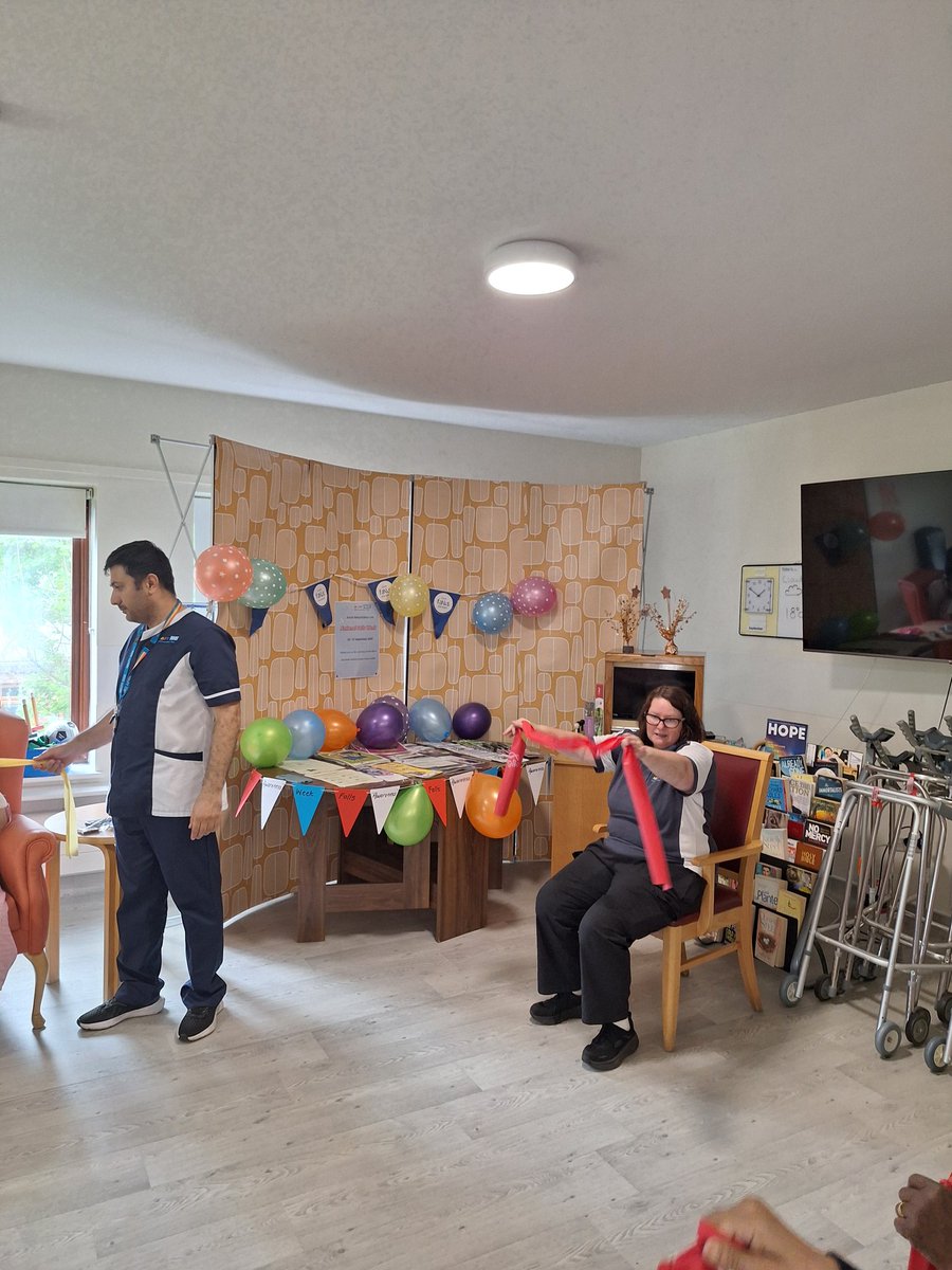 It's Falls Awareness week 2024 <a href="/NELFT/">North East London NHS Foundation Trust (NELFT)</a> ... continued 
The #AinslieRehab team leading our daily strengthening &amp; falls prevention exercise group...
<a href="/NELFT_AHP/">NELFT AHP</a>
<a href="/nelftqis/">NELFT Quality Improvement Services</a> 
<a href="/nelft_effective/">NELFT Clinical Effectiveness Team</a> 
#RightToRehab