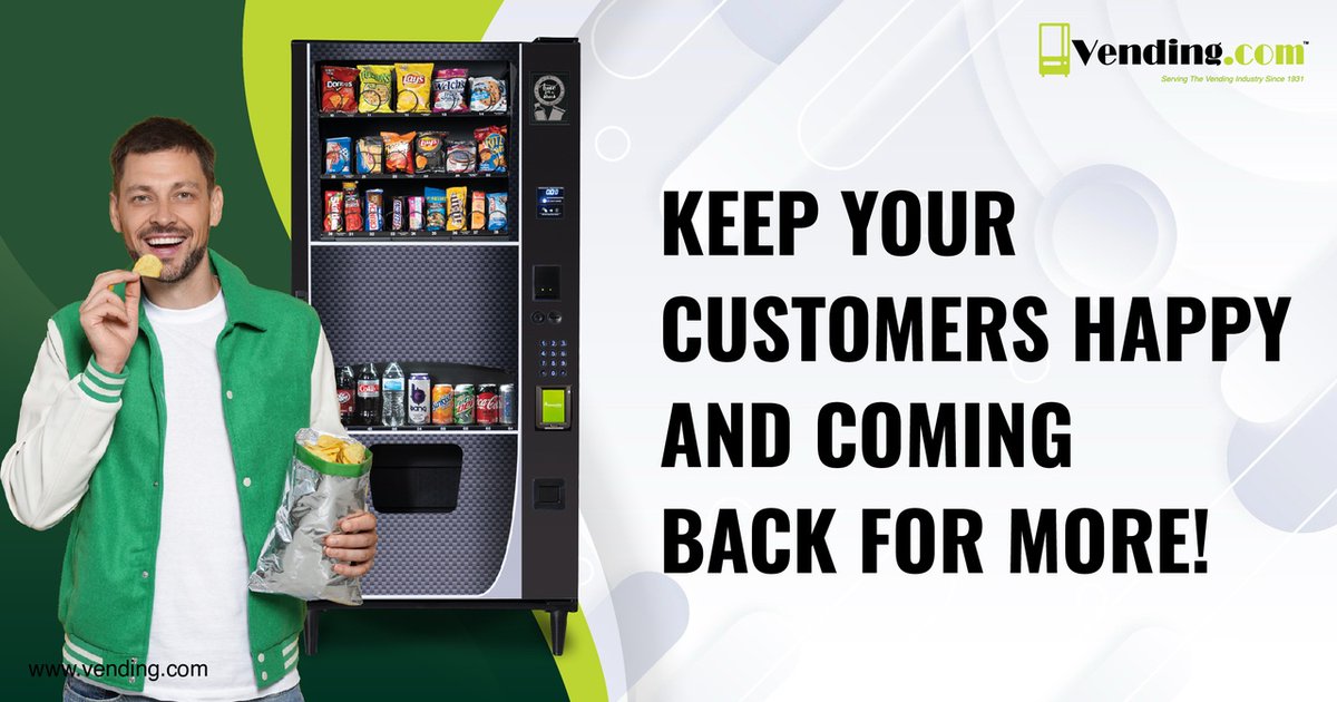 Vendingdotcom's tweet image. Turn every customer into a returning customer with the Express Combo Vending Machine. Provide a wide selection of customers&apos; favorite snacks, candy, pastries, and beverages to keep them happy &amp;amp; returning for more! Learn more
#vendingmachine #combomachine
heyor.ca/SryXAi