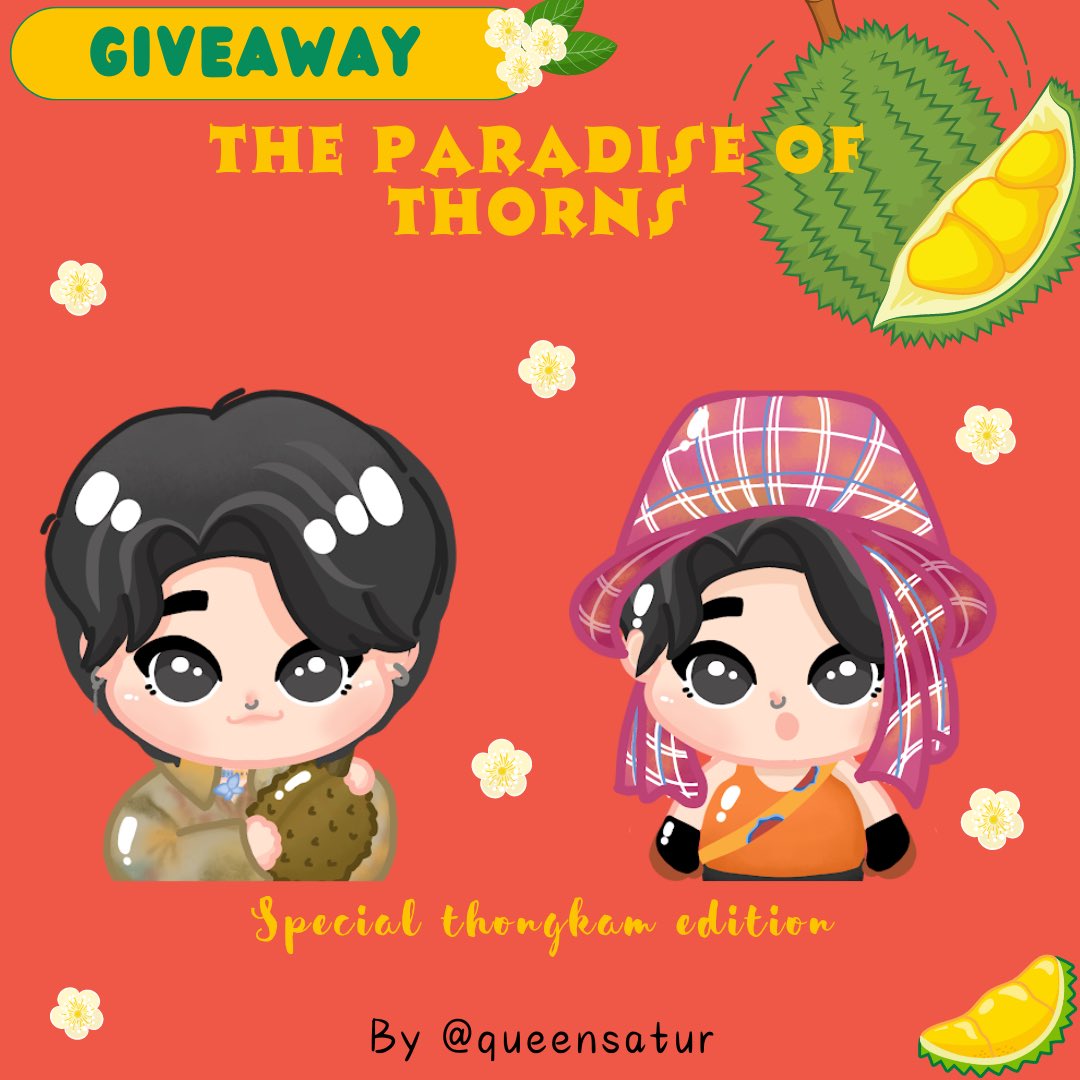 𐙚˙⋆.˚ #TheParadiseOfThorns 's giveaway! ᡣ𐭩

          ☆  pls kindly rt  ☆

          ♡ sticker die-cut 6x7 cm
          ♡ 24 sets, 2 pieces/set

📍CGV Grand Indonesia 
🗓 Friday, 27 september 2024
🕰 tba

See you sats! 🧚🏻‍♀️
☘︎ #JeffSatur <a href="/jeffsatur/">𝗝 𝗘 𝗙 𝗙 𝗦 𝗔 𝗧 𝗨 𝗥 (罗杰夫)</a> ☘︎
— #JWC2024