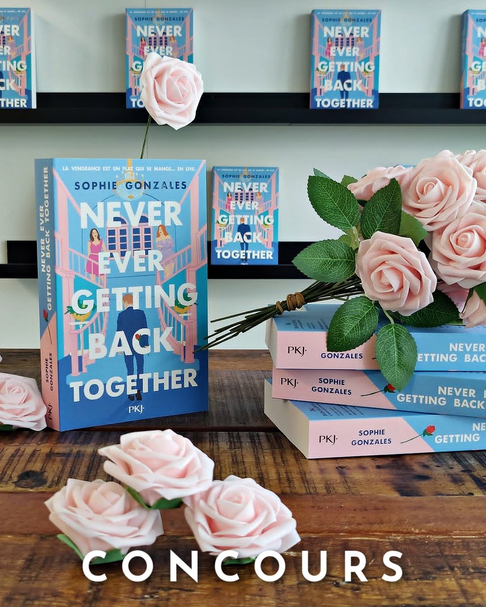 #CONCOURS Tentez de remporter un exemplaire Never Ever Getting Back Together ainsi qu'une rose !
Pour participer :
- suivez <a href="/pocket_jeunesse/">pocket_jeunesse</a>,
- RT ce tweet.
Résultat le 30 septembre.
Bonne chance ! 🍀
- concours ouvert aux résidents de France métropolitaine, Belgique et Suisse -