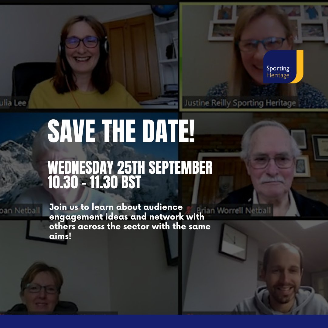 sportinghistory's tweet photo. Excited about our Sporting Heritage #NetworkEvent on Sept 25th?
Join experts @FranStovold & Emma Parsons for insights on expanding your audiences. Plus, hear success stories from our community grant recipients!
@leedsirish @BayfirthResCIC
Register: https://t.co/pgKNZxY7wk https://t.co/hcLwtKKnX1