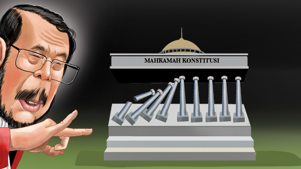 tempodotco's tweet photo. Demikian juga Gibran yang nebeng pamannya, Anwar Usman, semasa menjabat Ketua Mahkamah Konstitusi, agar bisa maju sebagai calon wakil presiden. https://t.co/jBtHEP9B6A