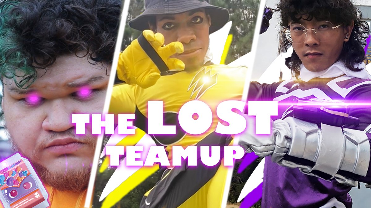 the largest VFX reel I've ever taken on comes in the form of a massive collab with <a href="/prawnhorngem/">Gem</a> and <a href="/homeboybrandonv/">homeboybrandon</a>  ⚡️

witness the LOST Power Rangers teamup (trust me bro) here
youtu.be/AimyDHFQBu8