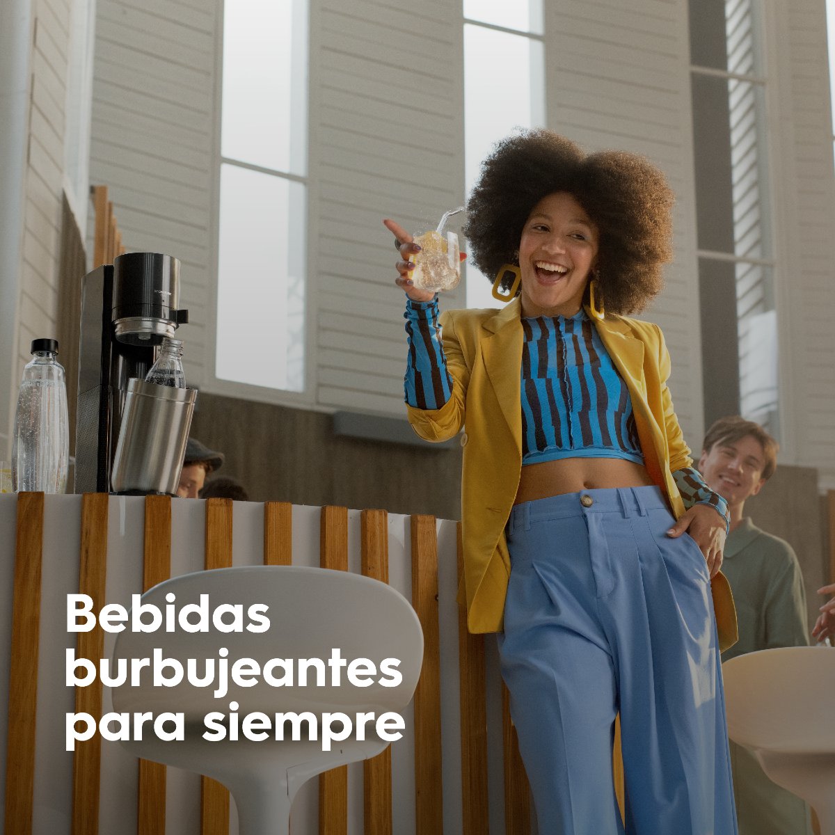 Nunca te quedarás sin burbujas ;) #SodaStream #aguacongas #TeamAguaConGas #PushIt
