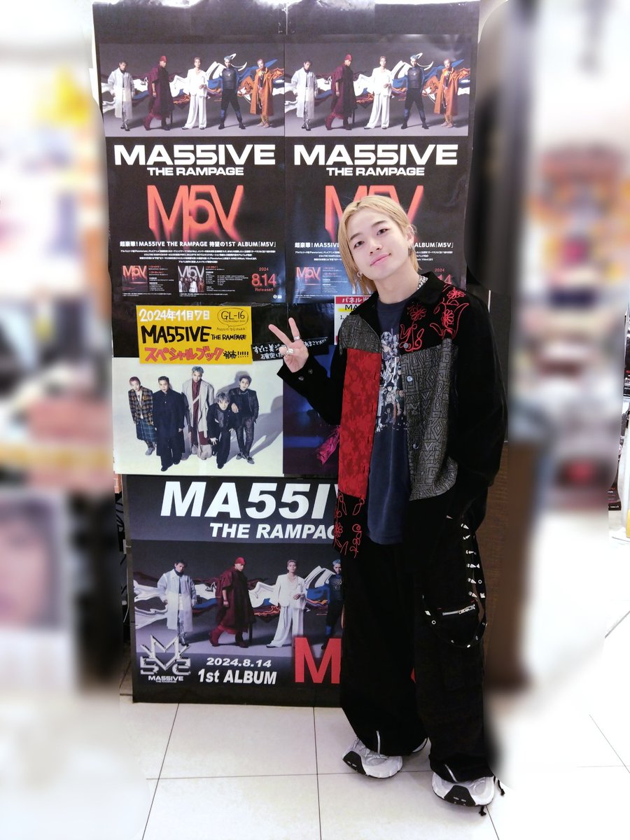 Ⓜ️MA55IVE THE RAMPAGEⓂ️ 本日リリパの合間に #MA55IVE