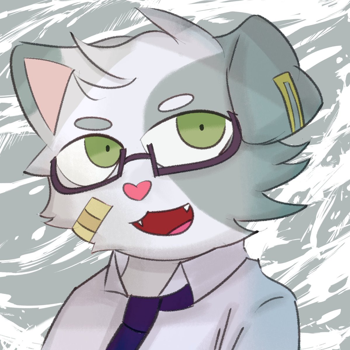 BunkumTurvy's tweet photo. @ymyyyp I redrew the first drawing I made of your original character from last year. It could be better,  but it's really cool to see how I've improved since then. It's one step closer to being as good as you (´∀｀) https://t.co/f9pzZRnfsd