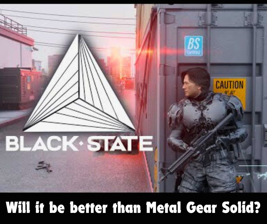 rahulsinghgamer's tweet image. I gotta ask… do you think Blackstate is gonna be better than Metal Gear Solid?
Both games look super intense, but can Blackstate really top such a classic?

#MetalGearSolid #blackstate